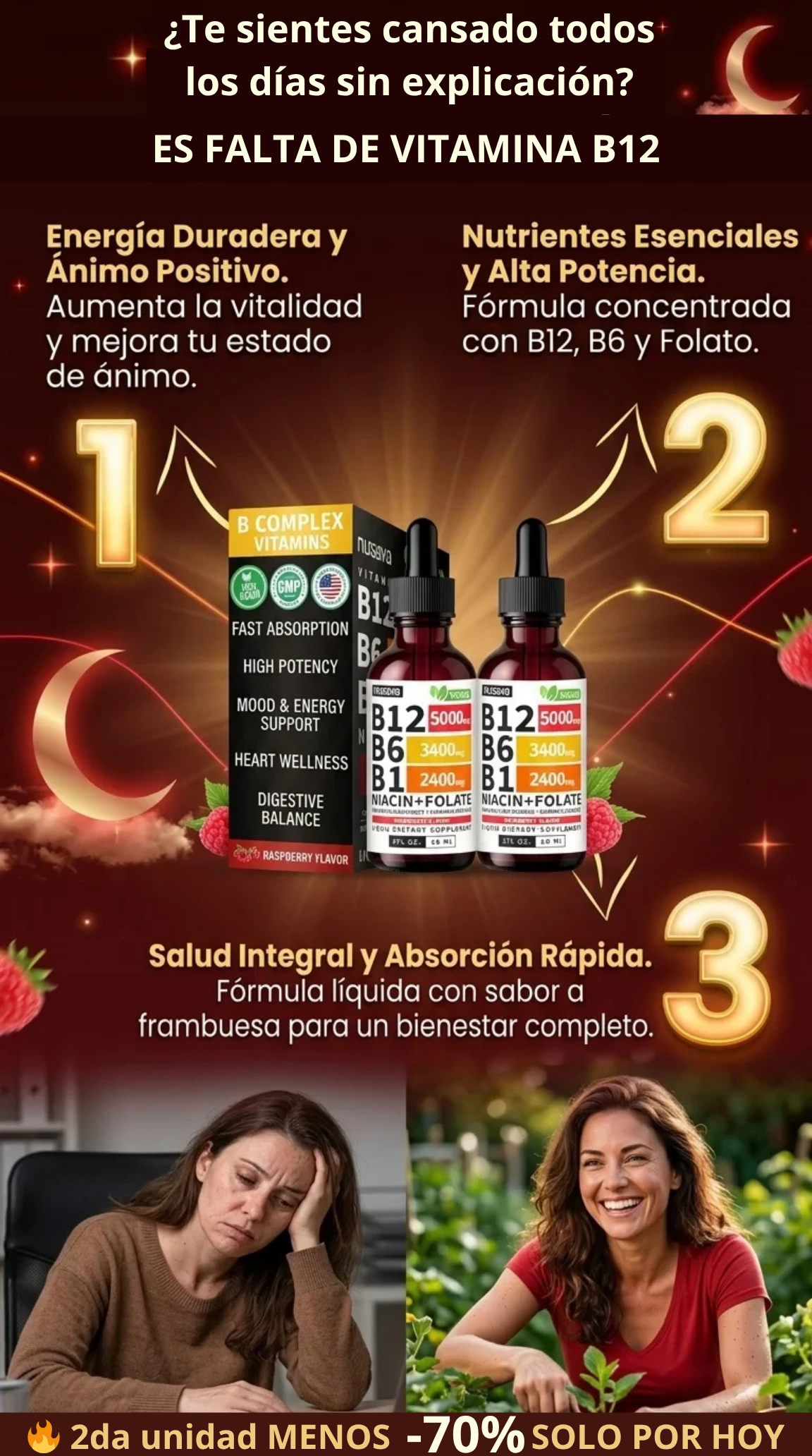 Vitamina B12 en gotas